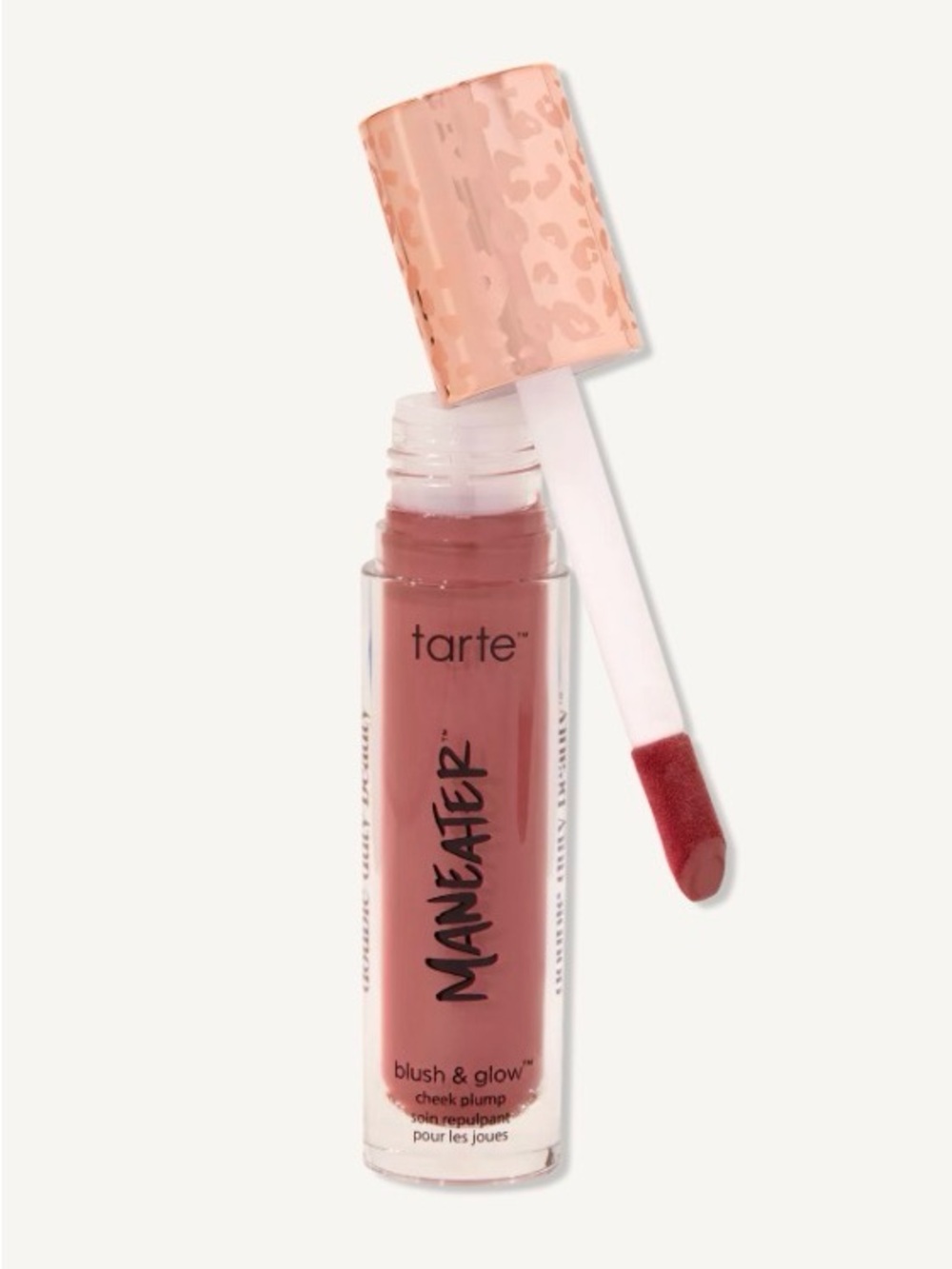 NIB tarte Maneater Blush & Glow — Rose Bronze Pink Shade Raspberry